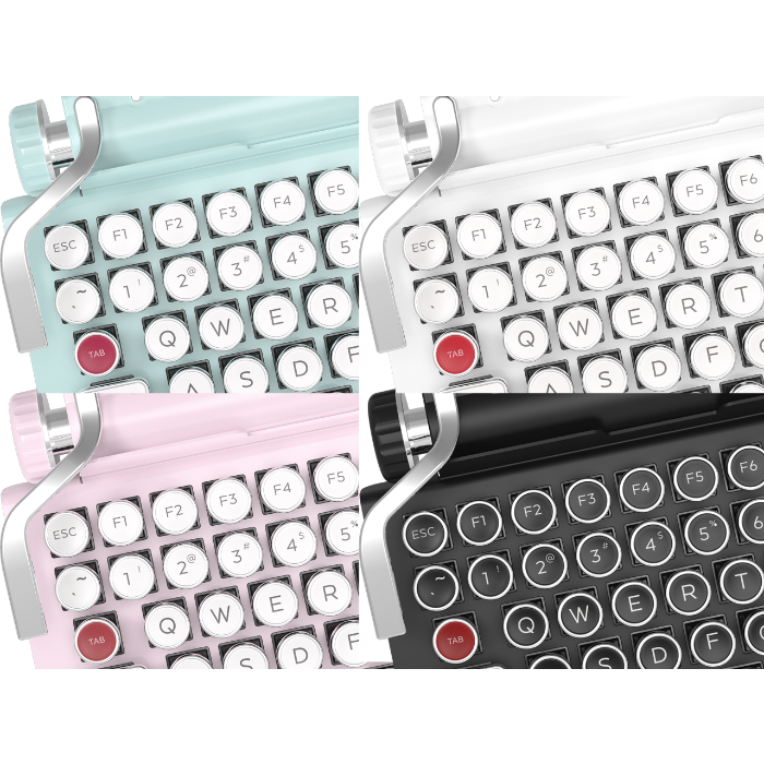 QWERKYWRITER S Typewriter Mechanical Keyboard by Qwerkytoys QWERKYWRITER S Typewriter Mechanical Keyboard by Qwerkytoys