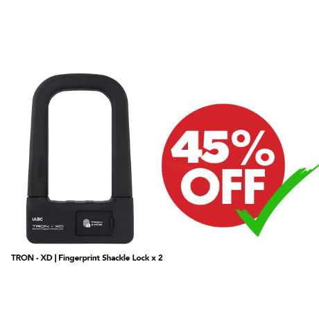 TRON XD Fingerprint Shackle Lock by ULAC Corporation - Indiegogo