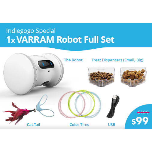 A Smart Robot For Your Pet - VARRAM by VARRAM - Indiegogo