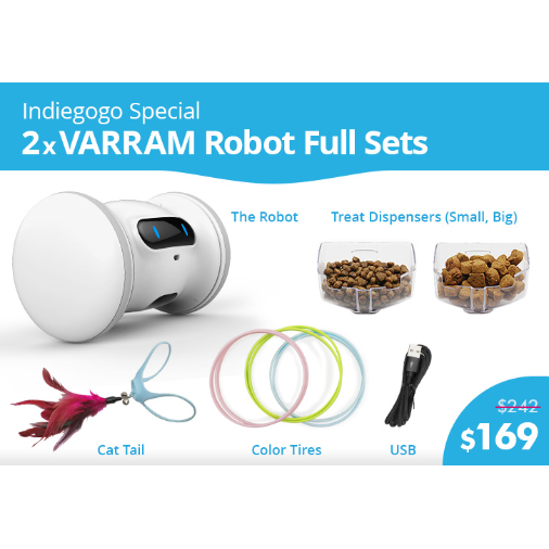 A Smart Robot For Your Pet - VARRAM by VARRAM - Indiegogo