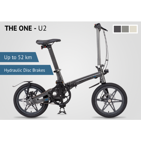 THE ONE - World's Lightest Electric Folding Bike! by United City