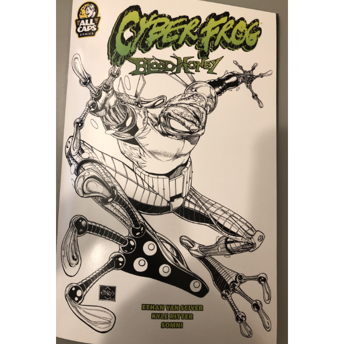 CYBERFROG: BLOODHONEY Lmtd ed. Line Art Variants! by Ethan Van Sciver ...