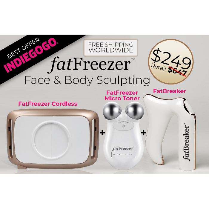 Fat Freezer Cordless-Cryo Freeze Your Stubborn Fat by Freeze N Fit