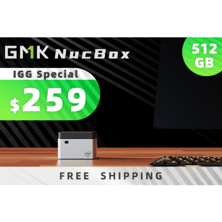 GMK NucBox - Most Powerful Palm-Sized 4K Mini PC by GMK Team