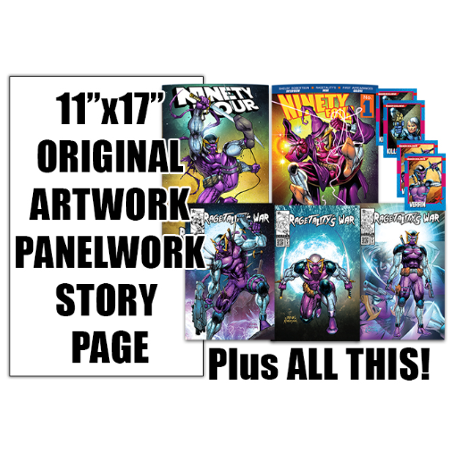 NINETY FOUR: RAGETALITY'S WAR #1 by Shelby Robertson - Indiegogo