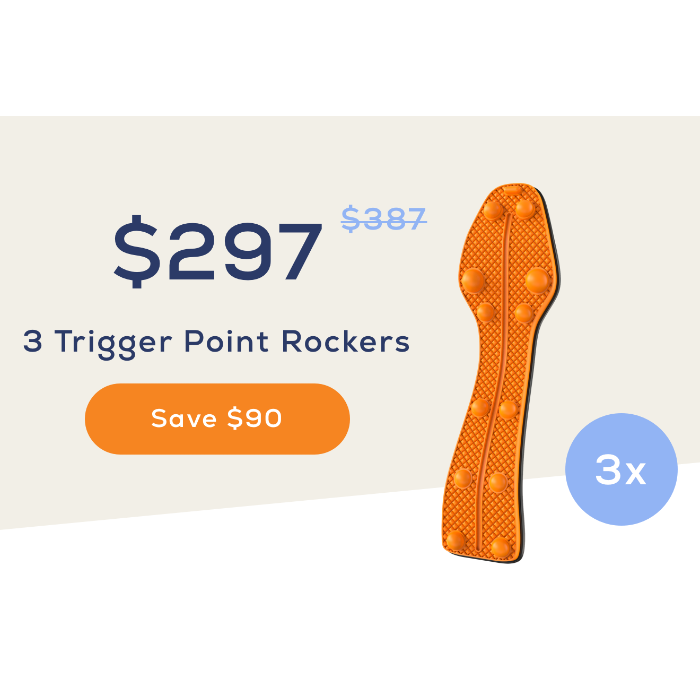 Trigger Point Rocker: Feel Good & Build Muscle by Dr. Aaron Fu