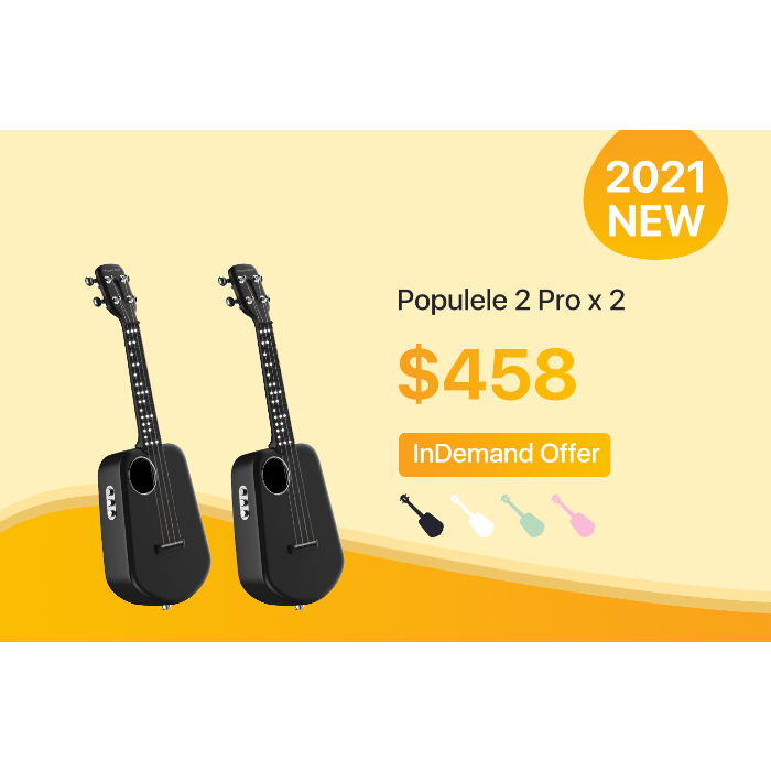 Populele 2 Pro Smart Ukulele by PopuMusic Inc - Indiegogo