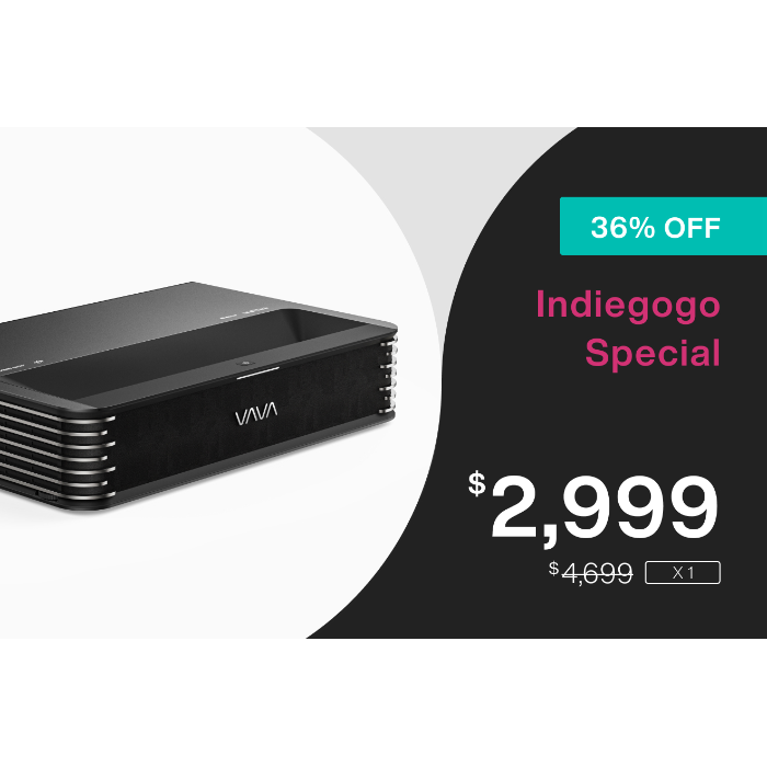 VAVA Chroma Triple Laser Projector by Team VAVA - Indiegogo