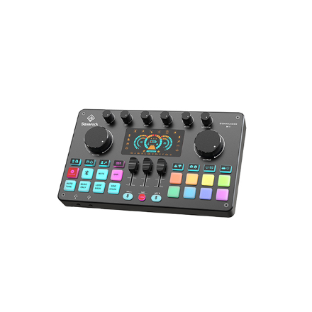 Podcast Live Streaming Recording Audio Equipment by Squarock