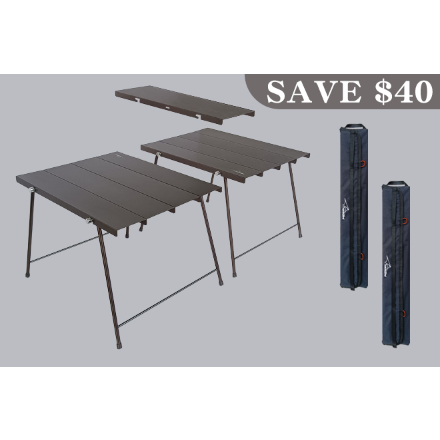 Flexifold Table: Go Further With Lighter Gear by TravelBird