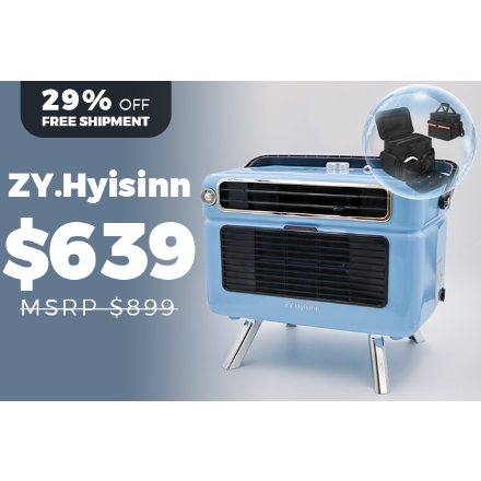 ZY.Hyisinn Ultralight Portable Air Conditioner by ZY Hyisinn