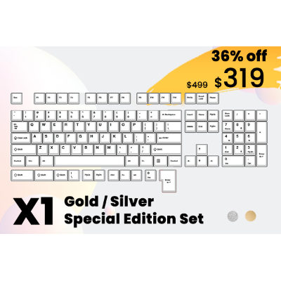 Awekeys Full Metal Keycaps Set From Recycled Metal by Awekeys Team