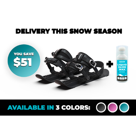 スノーボード feet* NEW BOOMING WINTER SPORT Snowfeet PRO - New Booming Winter Sport by Snowfeet Skiskates