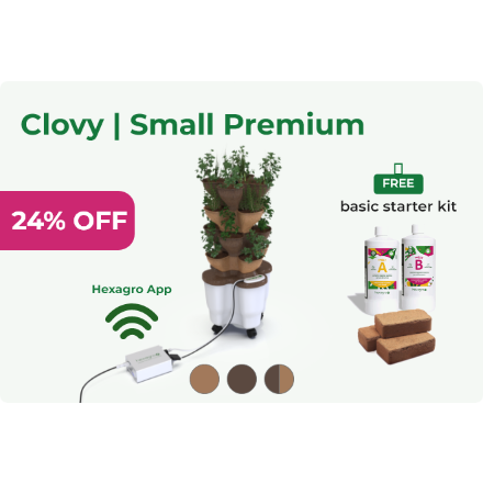 Grow Smart with Clovy: Your New Vertical Garden by Hexagro - Indiegogo