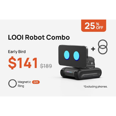 LOOI: Turn Your Smartphone into a Desktop Robot! by Tangible LOOI: Turn Your Smartphone into a Desktop Robot! by Tangible