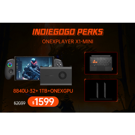 OneXPlayer X1 Series: 3-in-1 Console w. AMD 8840U by OneXPlayer