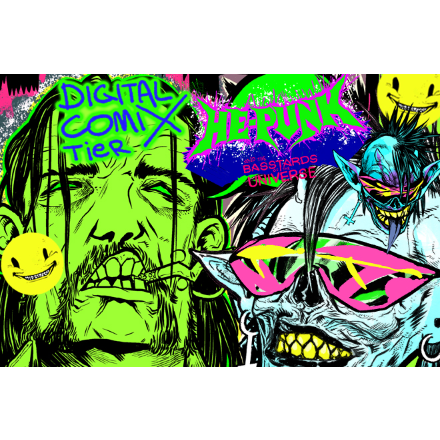 HE-PUNK and the Basstards of the Universe! by Vasilis Lolos