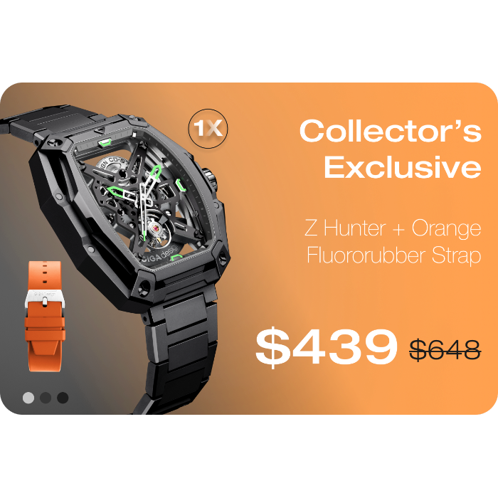 CIGA Design Z Hunter - Automatic Skeleton Watch by CIGA Design