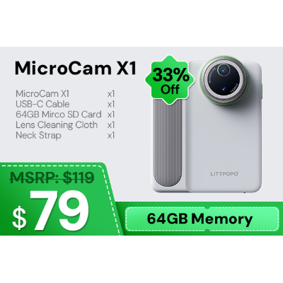 MicroCam X1 - 4K Pocket Microscope Camera by Littpopo - Indiegogo