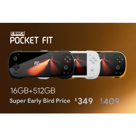 Pocket FIT:Premier Hi-Performance Android Handheld by KONKR