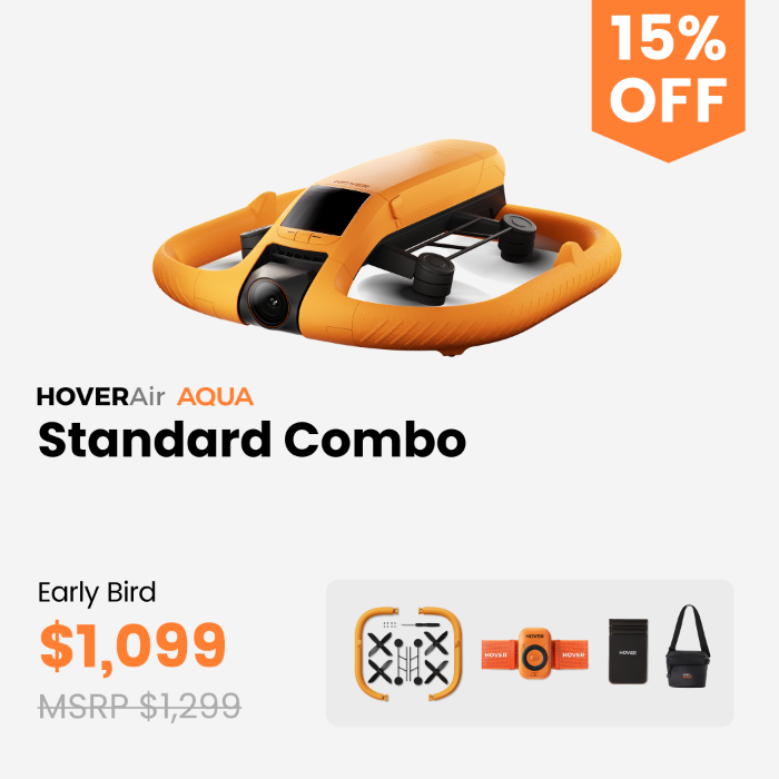HOVERAir AQUA: First Waterproof Self-Flying Camera by HOVERAir - Indiegogo