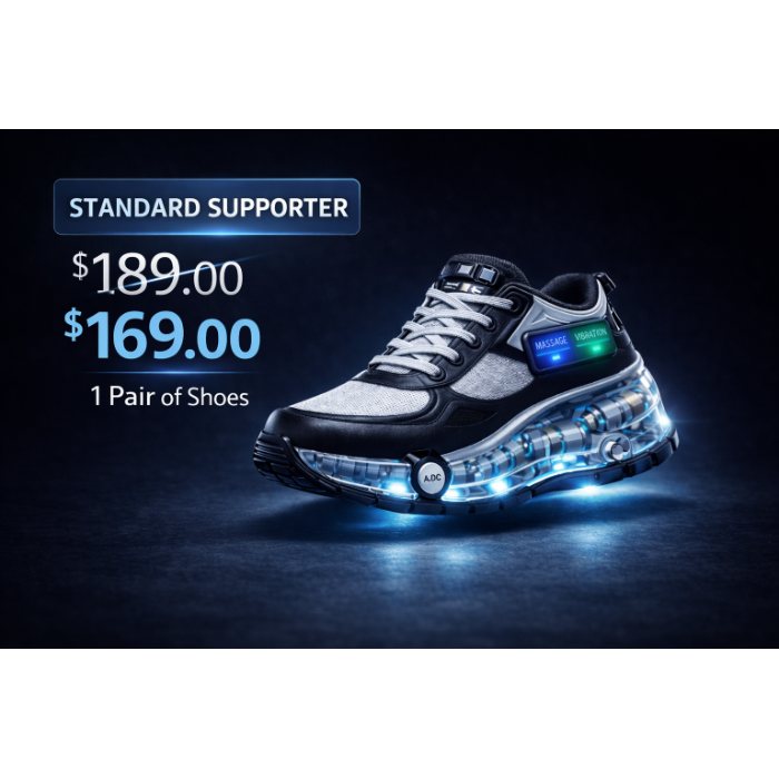Therapeutic recovery massage shoes by James design - Indiegogo