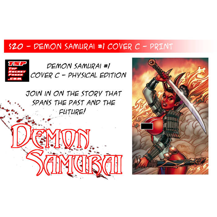 Demon Samurai #1 by Top Secret Press - Indiegogo