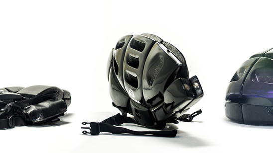 bike helmet indiegogo MORPHER: Folding Helmet Technology by Jeff Woolf