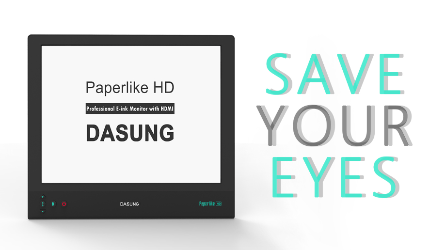 Paperlike 3 : A Smart E-ink Monitor Save Your Eyes by DASUNG