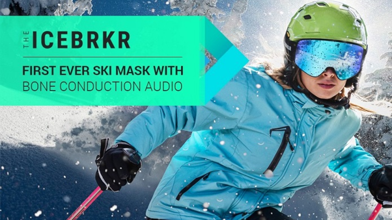 IceBRKR - The Ski Mask With Bone Conduction Audio by bONE