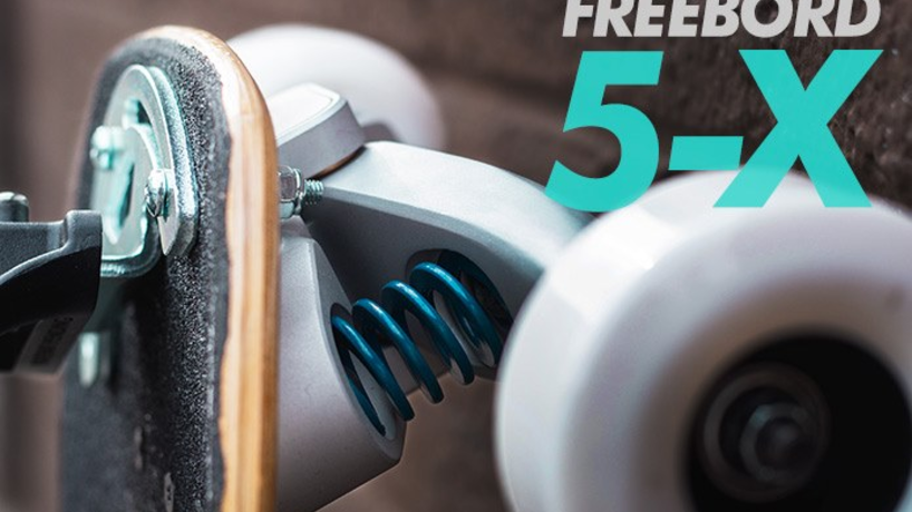 Freebord 5-X: The latest In Skateboard Technology by Freebord MFG