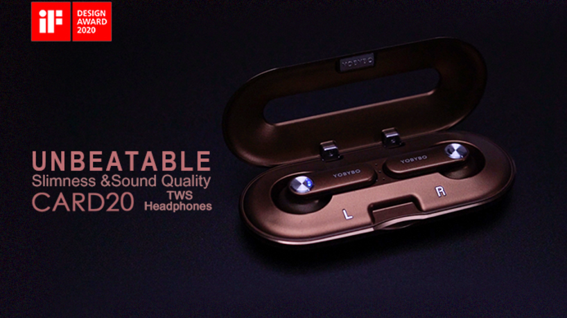 CARD20: Paper Thin TWS Earbuds with Supreme Sound by YOBYBO TEAM