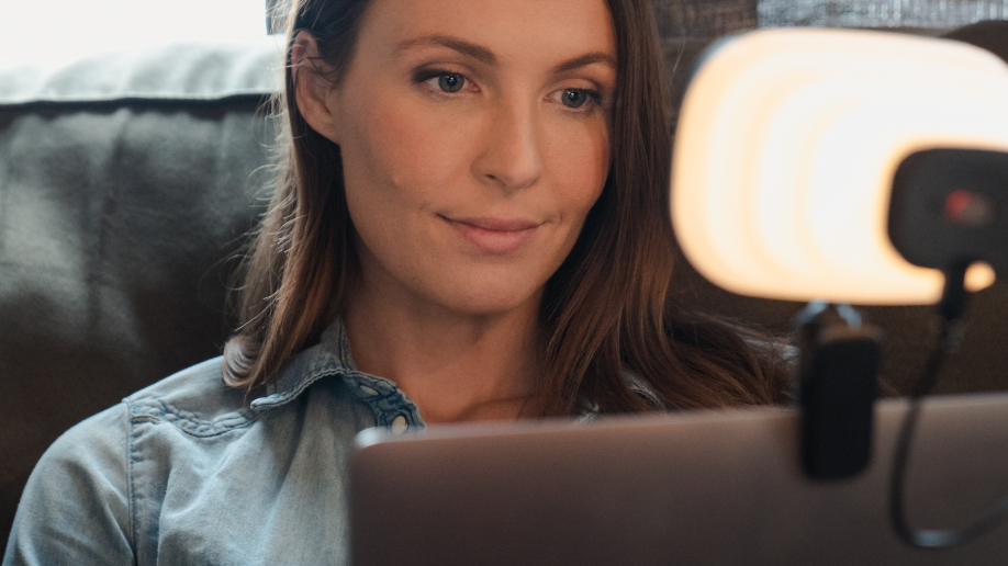 Zumy: Pro Soft Box Light for Video Meetings by Brightside