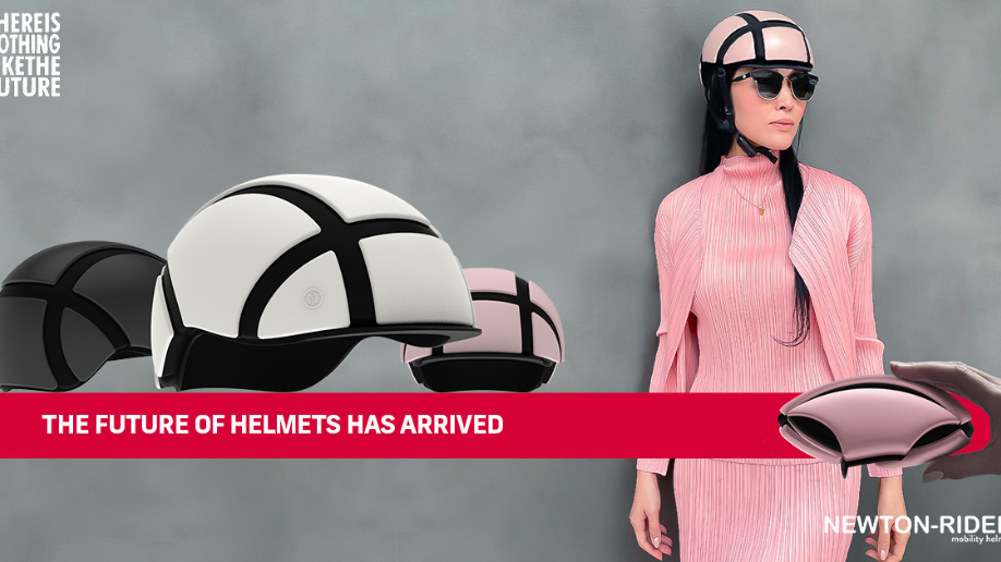 bike helmet indiegogo Newton-Rider, the bicycle helmet like no other by Newton-Rider
