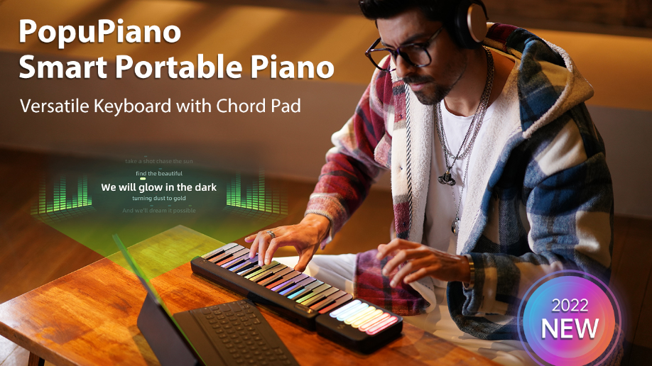 PopuPiano Smart Portable Piano by PopuMusic Inc - Indiegogo