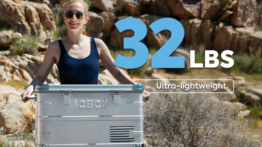 ICECO APL35-Ultralight Dual Zone Aluminum Freezer by ICECO - Indiegogo