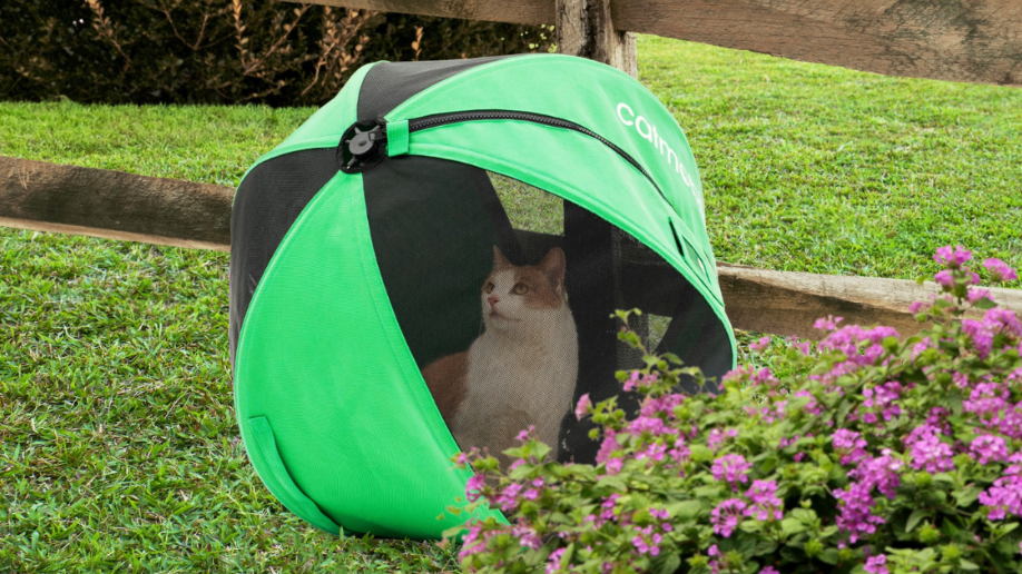 Catmobile: Outdoor exercise ball for indoor cats by Furball