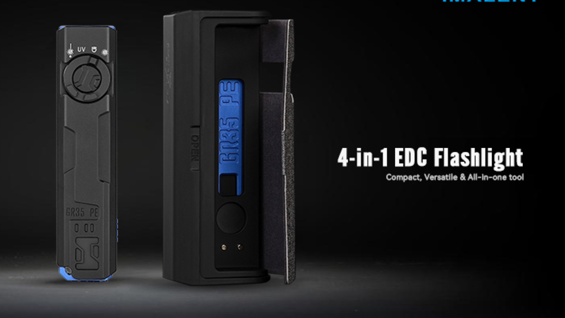 4-in-1 EDC Flashlight:Versatile & All-in-one tool by IMALENT