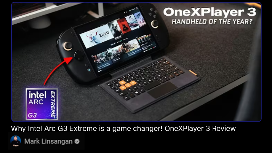 OneXPlayer 3: Next-Gen 3-in-1 AI Gaming and Productivity Handheld