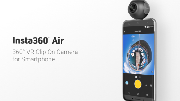 Insta360 Air 360 VR Clip On Camera for Smartphone by Bianca Zhang