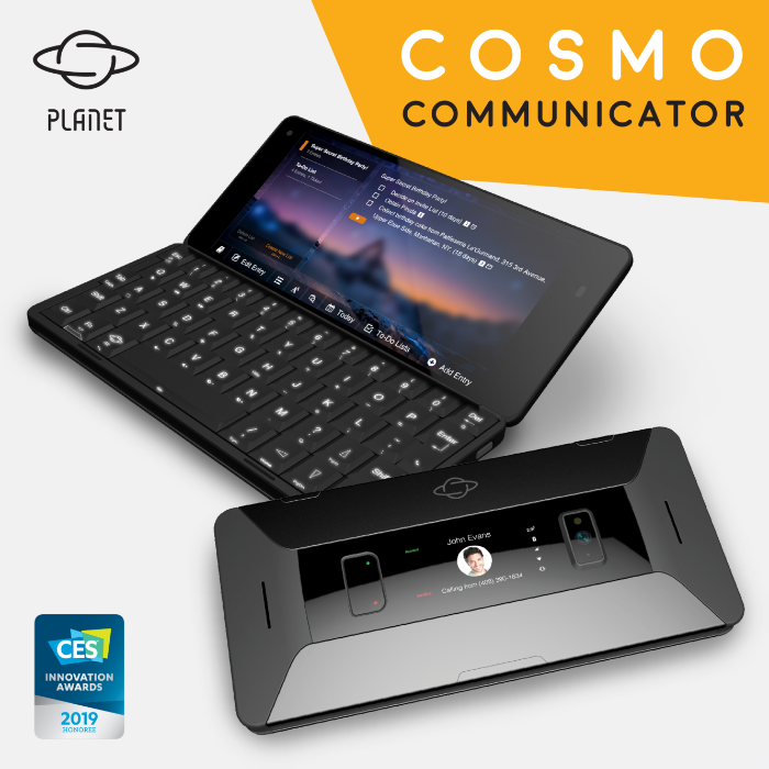 Cosmo Communicator by Planet Computers - Indiegogo