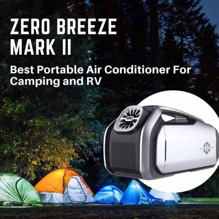 Zero Breeze Mark Ⅱ battery power portable AC by ZERO BREEZE