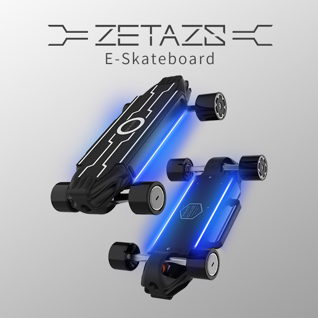 Zetazs - The Crazy Cool Mini Electric Skateboard by Zetazs Eddy