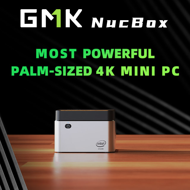 GMK NucBox - Most Powerful Palm-Sized 4K Mini PC by GMK Team