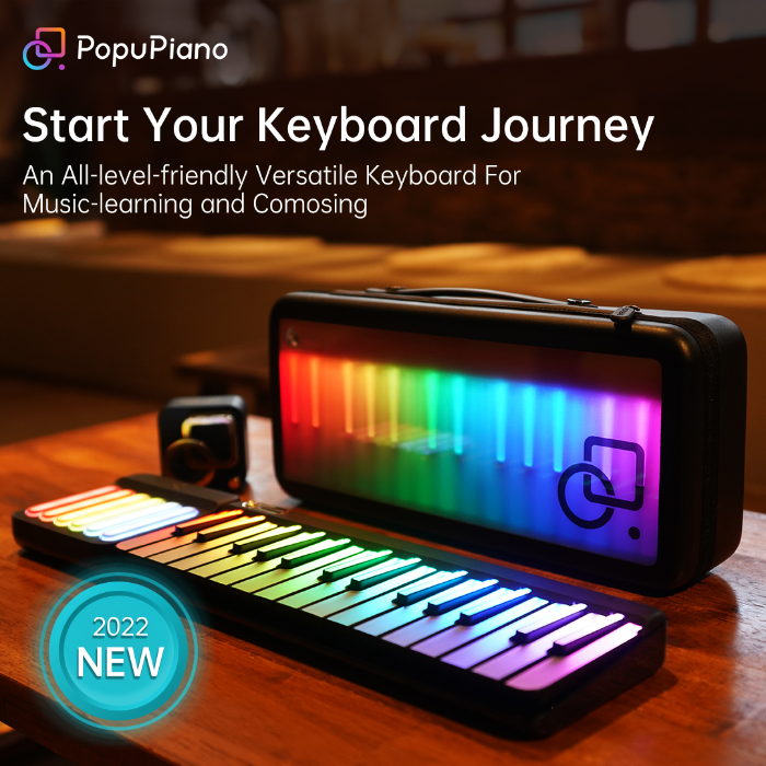 PopuPiano Smart Portable Piano by PopuMusic Inc - Indiegogo