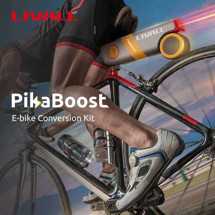 LIVALL PikaBoost: E-bike Conversion Kit by LIVALL Riding - Indiegogo