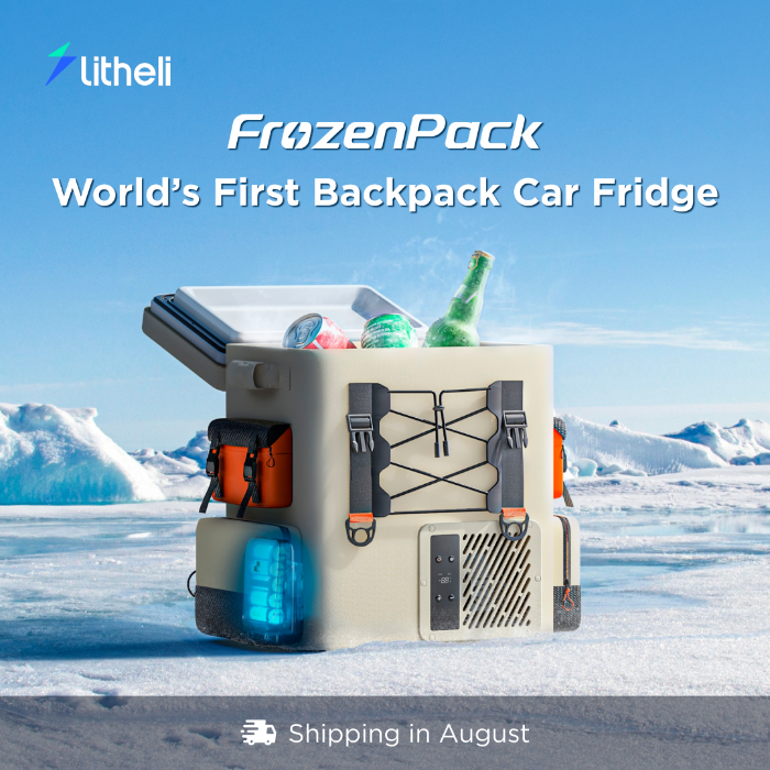 Litheli FrozenPack: The First Backpack Car Fridge by Litheli