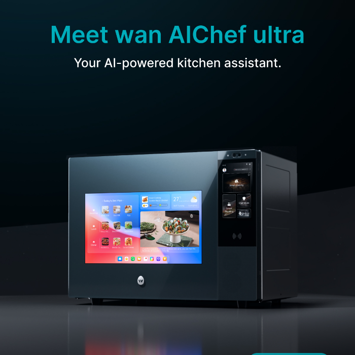 wan AIChef ultra - The World's First AI Chef that Sees, Thinks & Cooks