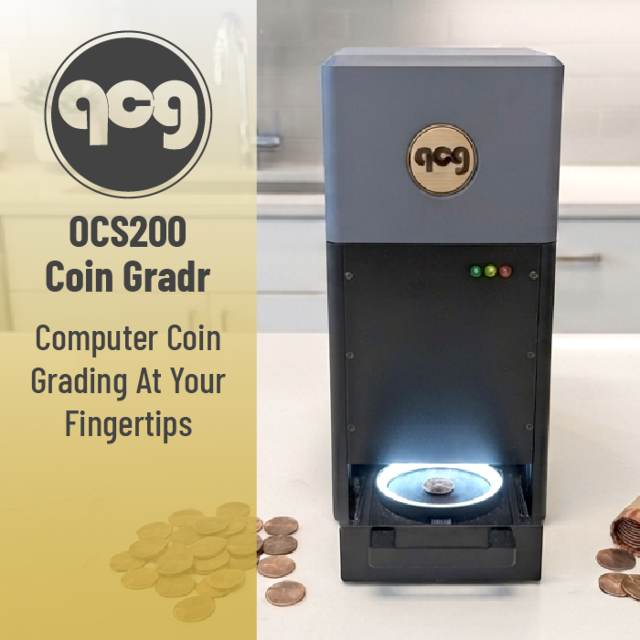 QCG OCS200 - Computer Coin Grading Machine