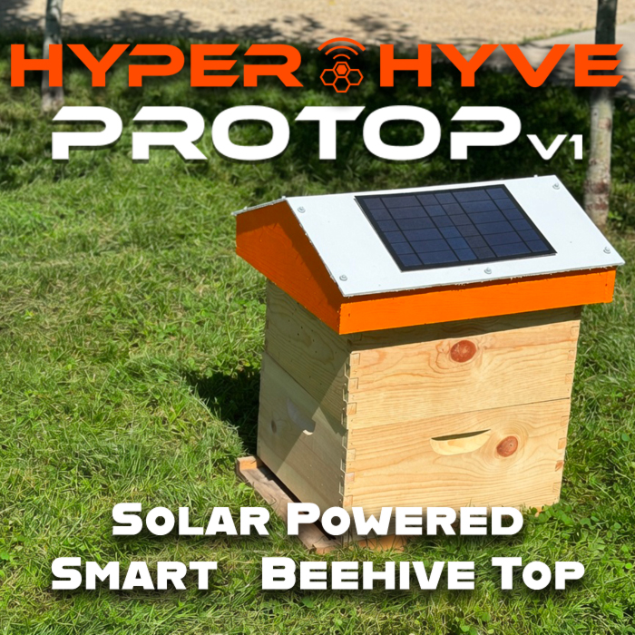 Beehive ProTop v1: Turn Any Standard Hive into a Solar-Powered Smart Master Beekeeper Hive